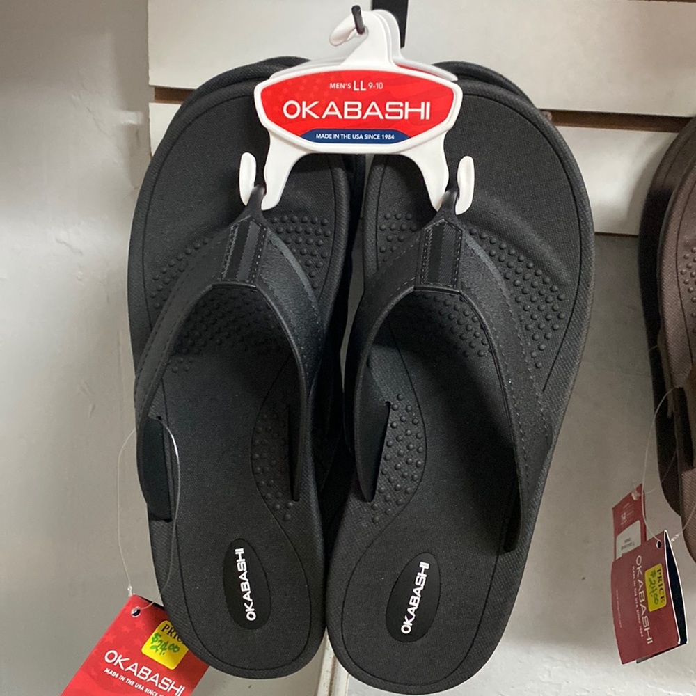 Okabashi Mens Mariner Black/Black